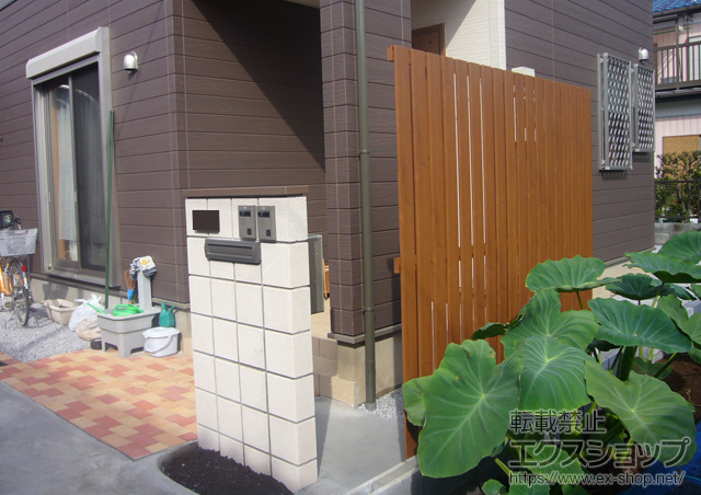 埼玉県南埼玉郡宮代町ののフェンス・柵 スタンダードフェンス5型 施工例