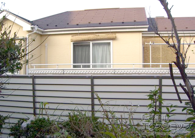 東京都稲城市ののフェンス・柵 サニーブリーズフェンスS型 施工例