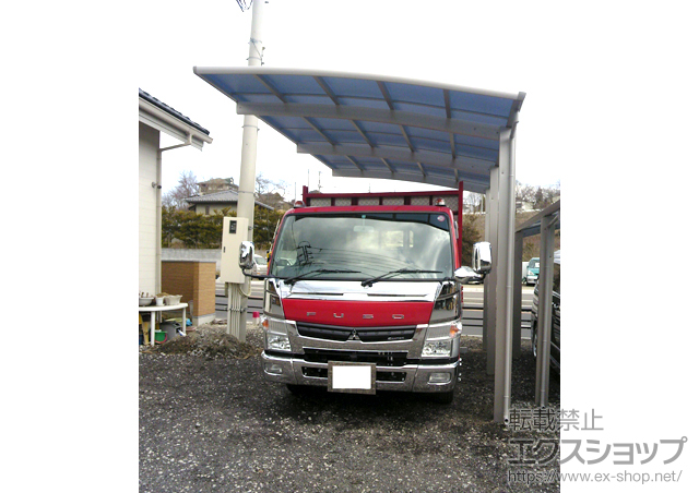 宮城県宮城郡松島町ののカーポート レイナポート 積雪〜20cm対応 施工例