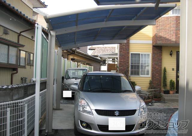 宮城県石巻市ののカーポート プレシオスポート　積雪〜20cm対応 施工例