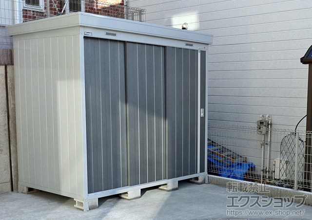 東京都多摩市のの物置・屋外倉庫 ネクスタ 一般型(NXN-30S) 施工例