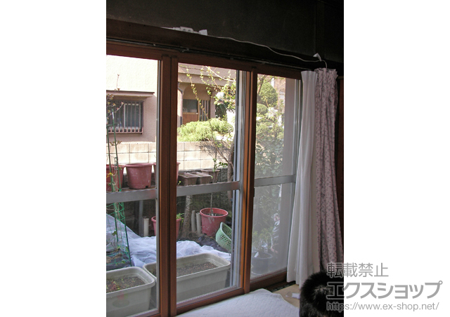 東京都北区のの二重窓（内窓） インプラス ダストバリア 引違い 施工例