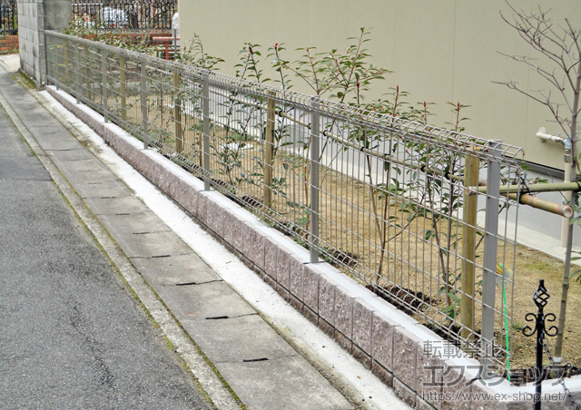 京都府京都市ののフェンス・柵 ハイグリッドフェンスUF8型 施工例