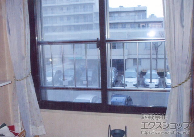 北海道札幌市のの二重窓（内窓） インプラス　ダストバリア仕様　引違い窓2枚建て 施工例