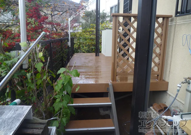 �����s��c���LIXIL ���N�V���i�g�X�e���j�̃E�b�h�f�b�L ���R�X�e�[�W�U �P�� �{�H��