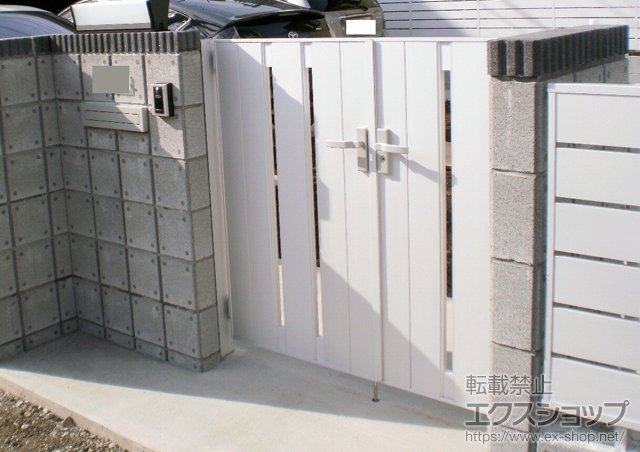 神奈川県厚木市のの門扉 ライフモダンII SA型 施工例