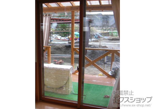 千葉県長生郡長南町のの二重窓（内窓） インプラス　ダストバリア仕様　引違い2枚窓　 施工例