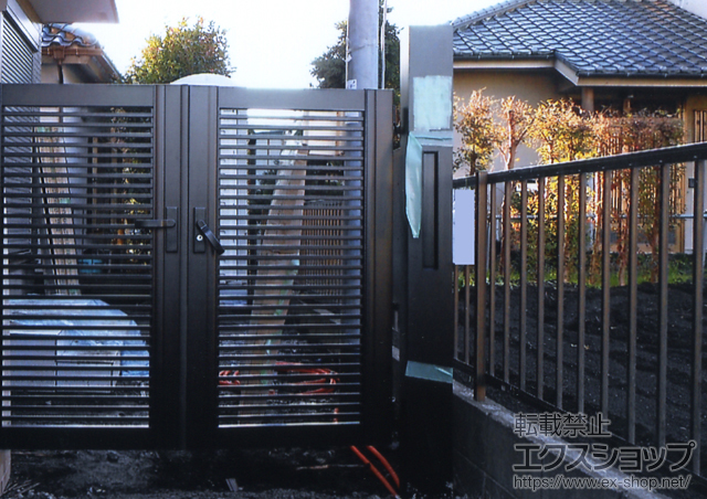 神奈川県相模原市のの機能門柱・ポスト ファンクションユニット ウィルモダンスリム 門柱仕様 施工例