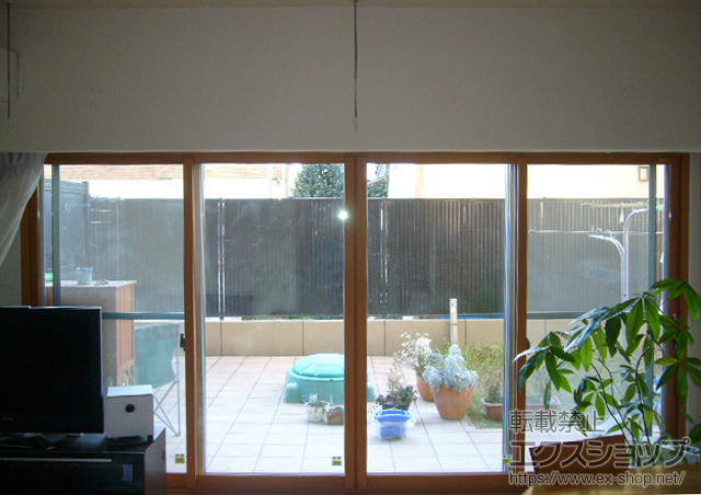 群馬県高崎市のの二重窓（内窓） インプラス　ダストバリア仕様　引違い窓2枚建て 施工例