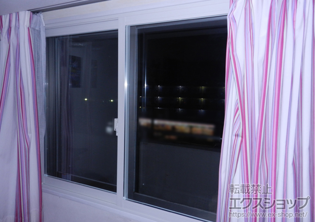 大阪府枚方市のの二重窓（内窓） インプラス ダストバリア 引違い 2枚建て 施工例