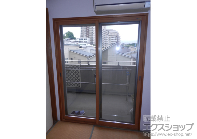 大阪府枚方市のの二重窓（内窓） インプラス ダストバリア 引違い 2枚建て 施工例