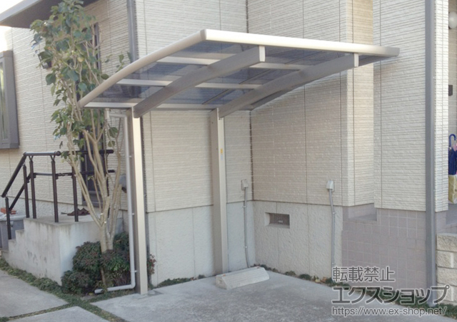 茨城県古河市ののサイクルポート・駐輪場 レイナポート ミニ 積雪〜20ｃｍ対応 施工例