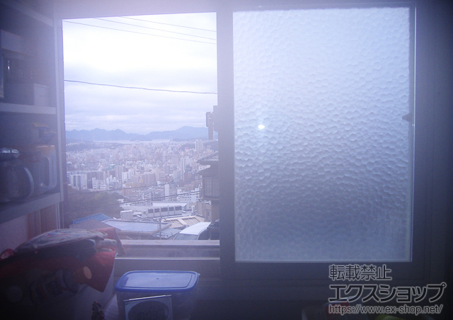 広島県広島市のの二重窓（内窓） インプラス　ダストバリア仕様　引違い窓2枚建て 施工例