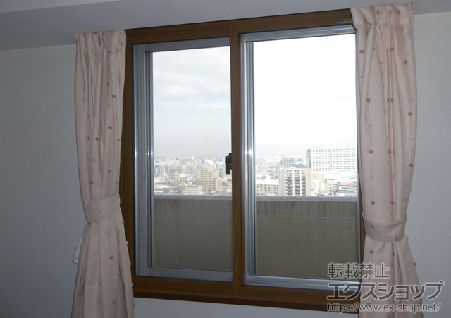 埼玉県川口市のの二重窓（内窓） インプラス ダストバリア 引違い 2枚建て 施工例