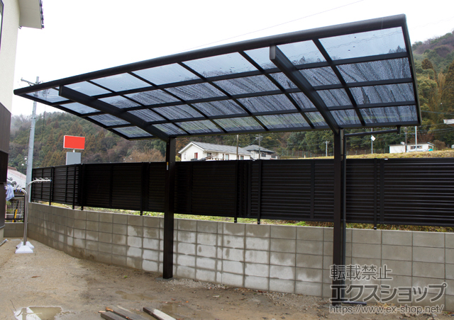 愛知県岡崎市ののカーポート プレシオスポート 施工例