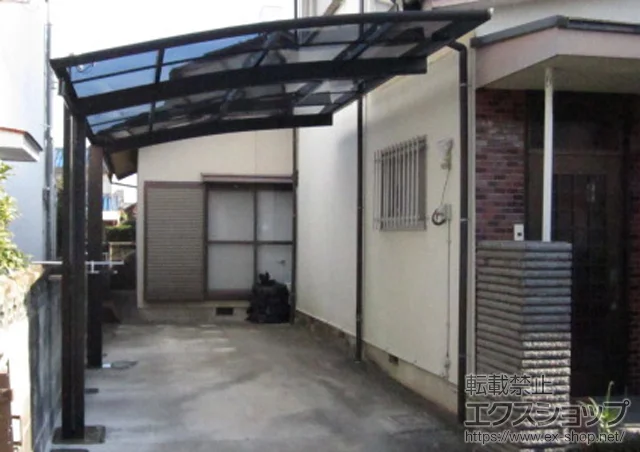 三重県津市のValue Selectのカーポート プレシオスポート 積雪〜20p対応 施工例