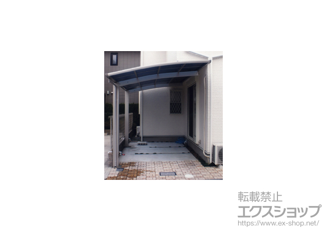 大阪府茨木市ののカーポート プレシオスポート 積雪〜20cm対応 施工例