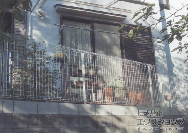 東京都多摩市ののフェンス・柵 イーネットフェンス1F型 施工例