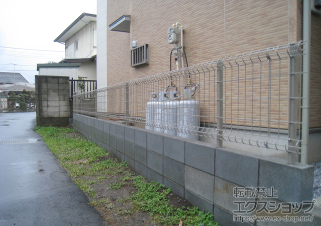 埼玉県日高市ののフェンス・柵 ハイグリッドフェンス　UF8型 施工例