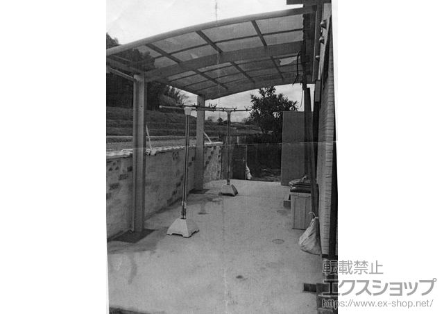 奈良県北葛城郡河合町ののカーポート プレシオスポート 積雪〜20cm対応 施工例