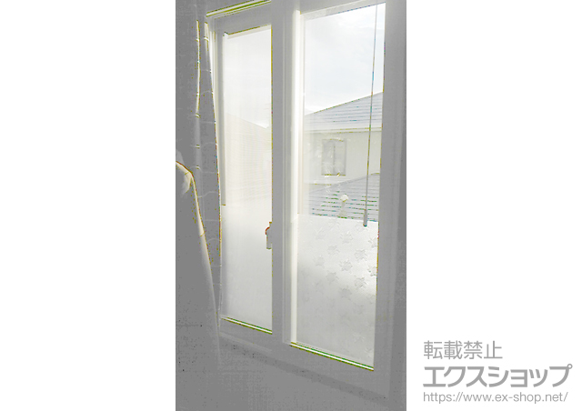 兵庫県三田市のの二重窓（内窓） インプラス ダストバリア仕様 引違い窓 2枚建 施工例