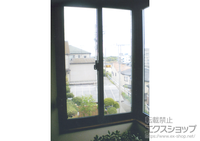 千葉県八千代市のの二重窓（内窓） インプラス　ダストバリア仕様　引違い窓2枚建て 施工例