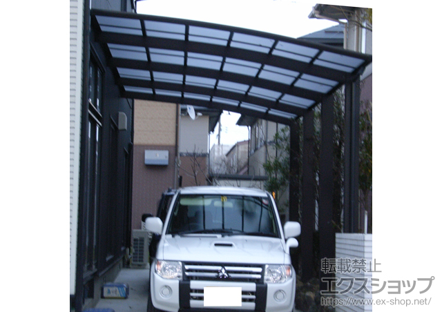 新潟県燕市ののカーポート レイナベーカポート50 延長 積雪〜50cm対応 施工例