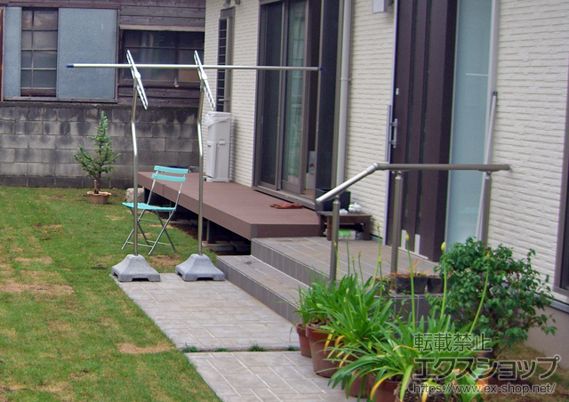 東京都葛飾区のLIXIL リクシル（トステム）の手すり ガードウォーカー 施工例