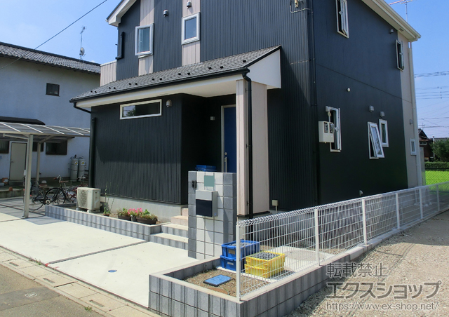 埼玉県桶川市ののフェンス・柵 イーネットフェンス1F型 施工例