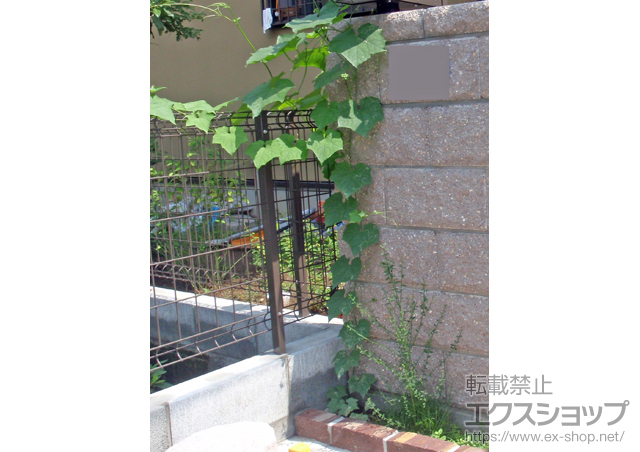 神奈川県厚木市ののフェンス・柵 ハイグリッドフェンスUF8型 施工例