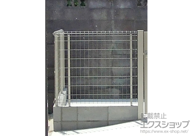 大阪府堺市ののフェンス・柵 イーネットフェンス1Ｆ型 施工例