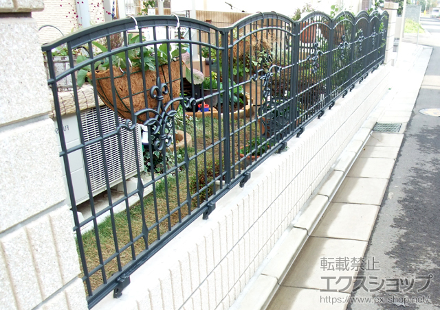 埼玉県さいたま市ののフェンス・柵 キャスティナF型 施工例