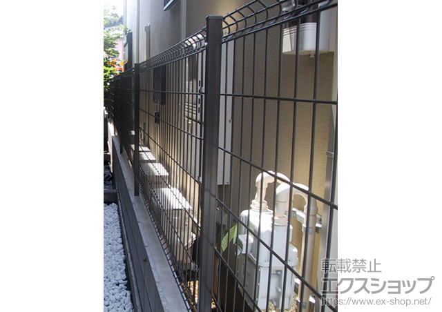 東京都江戸川区ののフェンス・柵 ハイグリッドフェンスUF8型 施工例