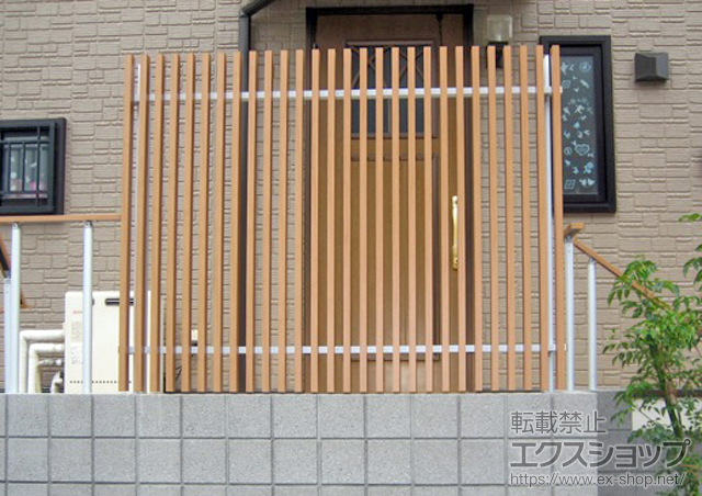 千葉県千葉市ののフェンス・柵 プログコートフェンスF1型 施工例