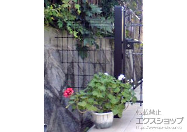 大阪府吹田市ののフェンス・柵 ハイグリッドフェンス　UF8型 施工例