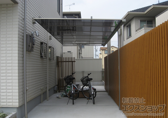 茨城県つくばみらい市ののカーポート F-1 積雪〜20cm対応 施工例