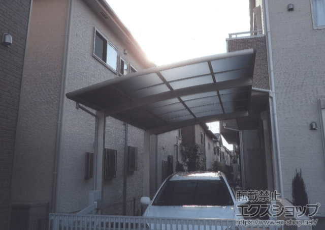 千葉県流山市ののカーポート レイナポート 積雪〜20cm対応 施工例