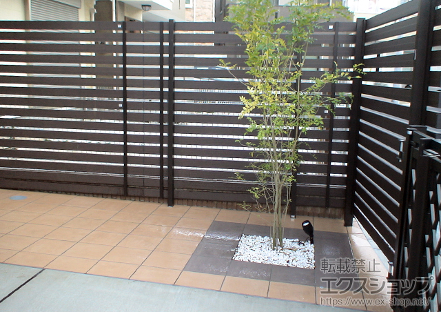 神奈川県横浜市ののフェンス・柵 プログコートフェンスF5型 施工例