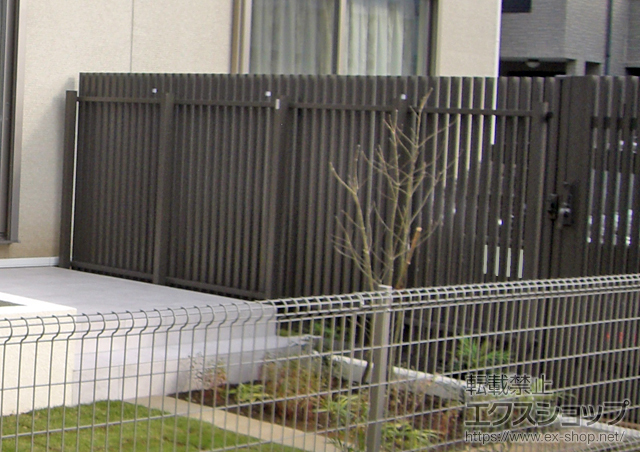 千葉県千葉市ののフェンス・柵 プログコートフェンスF1型 施工例