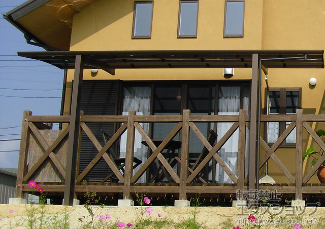 奈良県吉野郡ののカーポート プレシオスポート　単体　積雪〜20cm対応 施工例