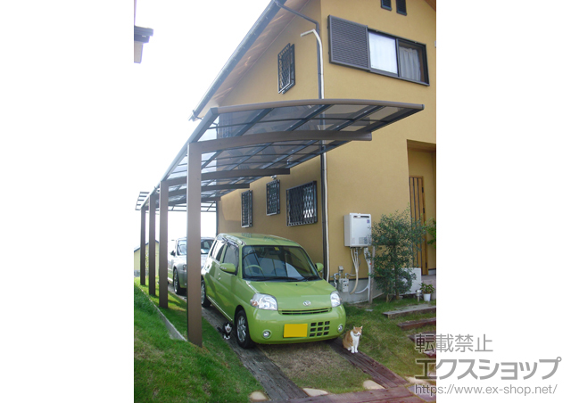 奈良県吉野郡ののカーポート プレシオスポート　単体　積雪〜20cm対応 施工例