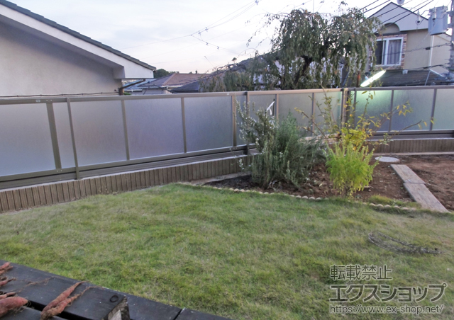 神奈川県横浜市ののフェンス・柵 シャレオRP型フェンス 施工例