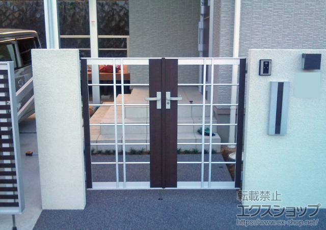 岡山県倉敷市のの門扉 ライフモダン?　ＢＰ型 施工例