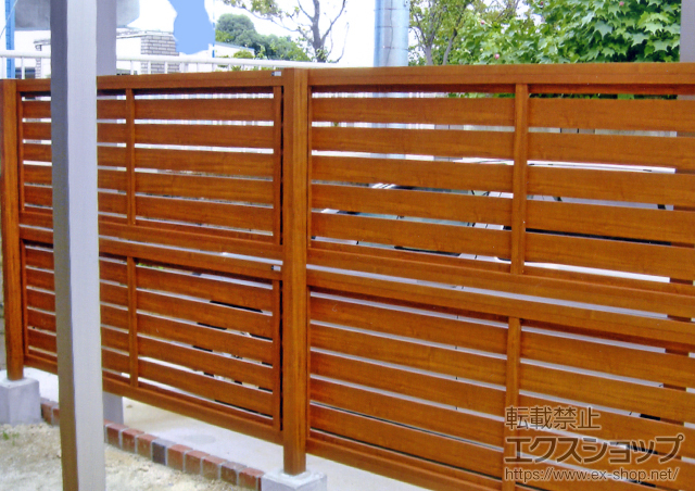 福岡県福岡市ののフェンス・柵 スタンダードフェンス3型 施工例