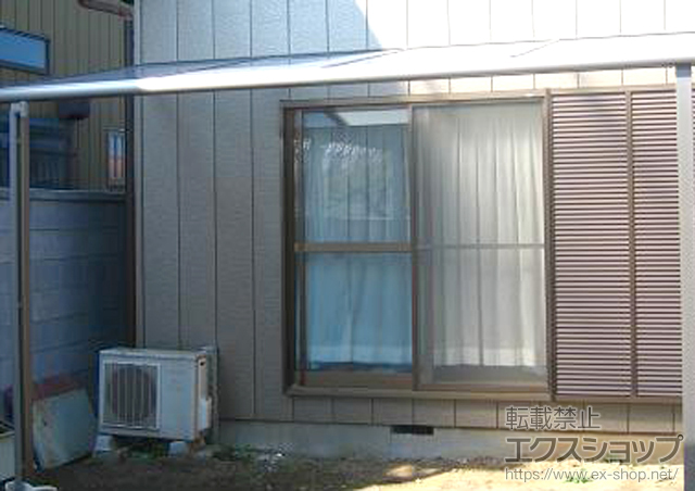 千葉県我孫子市のLIXIL リクシル（トステム）のテラス屋根 ライザーテラスII F型 テラスタイプ 施工例