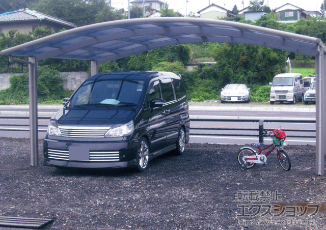 宮城県宮城郡ののカーポート レイナツインポート 積雪〜20?対応 施工例