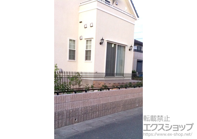 静岡県浜松市ののフェンス・柵 ファンタジアフェンス5型 施工例
