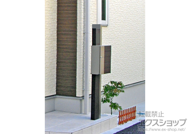 東京都杉並区のの機能門柱・ポスト ファンクションユニット ルミフェイス 施工例