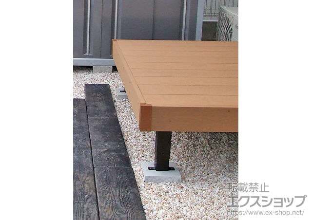 神奈川県横浜市ののウッドデッキ リウッドデッキ200 Tタイプ 施工例