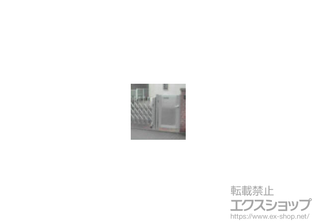 神奈川県横須賀市のの門扉 エクスライン門扉2型 片開き 門柱仕様 施工例